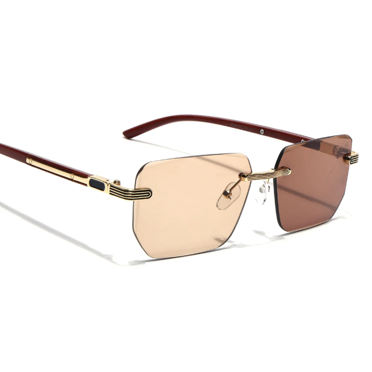 Shift Sora | Photochromic Rectangle Rimless Sunglasses
