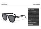 Lucent |Classic Round Acetate Sunglasses