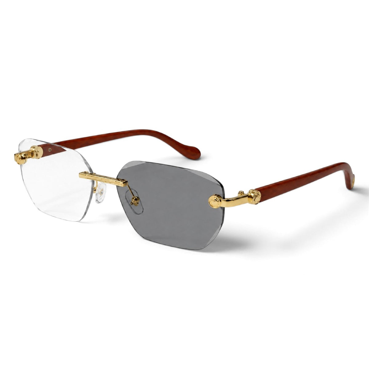 Shift Orion | Photochromic Rectangle Rimless Sunglasses