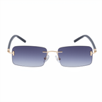 Belgrave |Classic Rectangle Metal Sunglasses