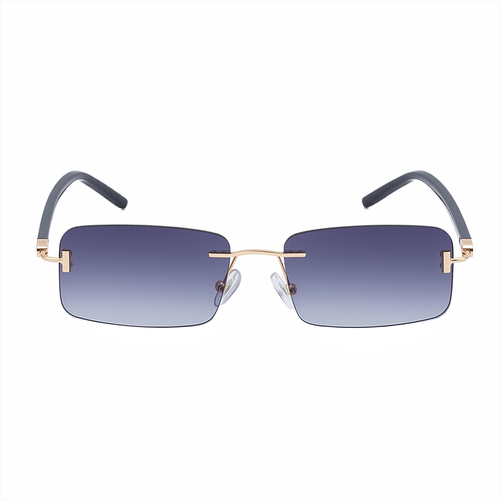 Belgrave | Classic Rectangle Metal Sunglasses