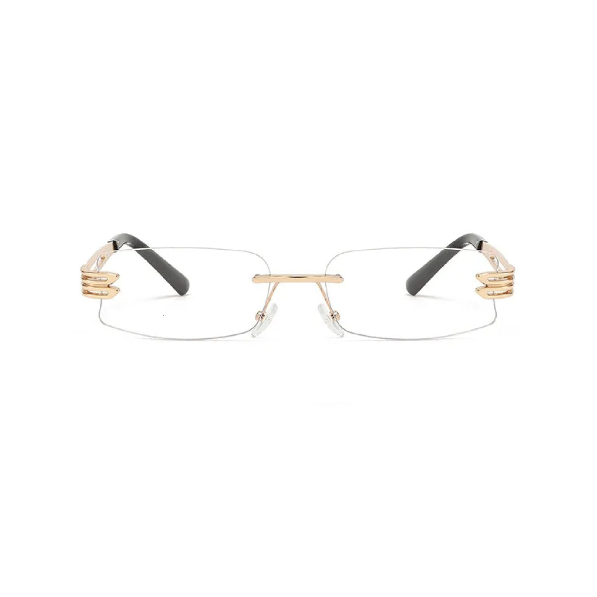 Shift Elio | Photochromic Rectangle Rimless Sunglasses