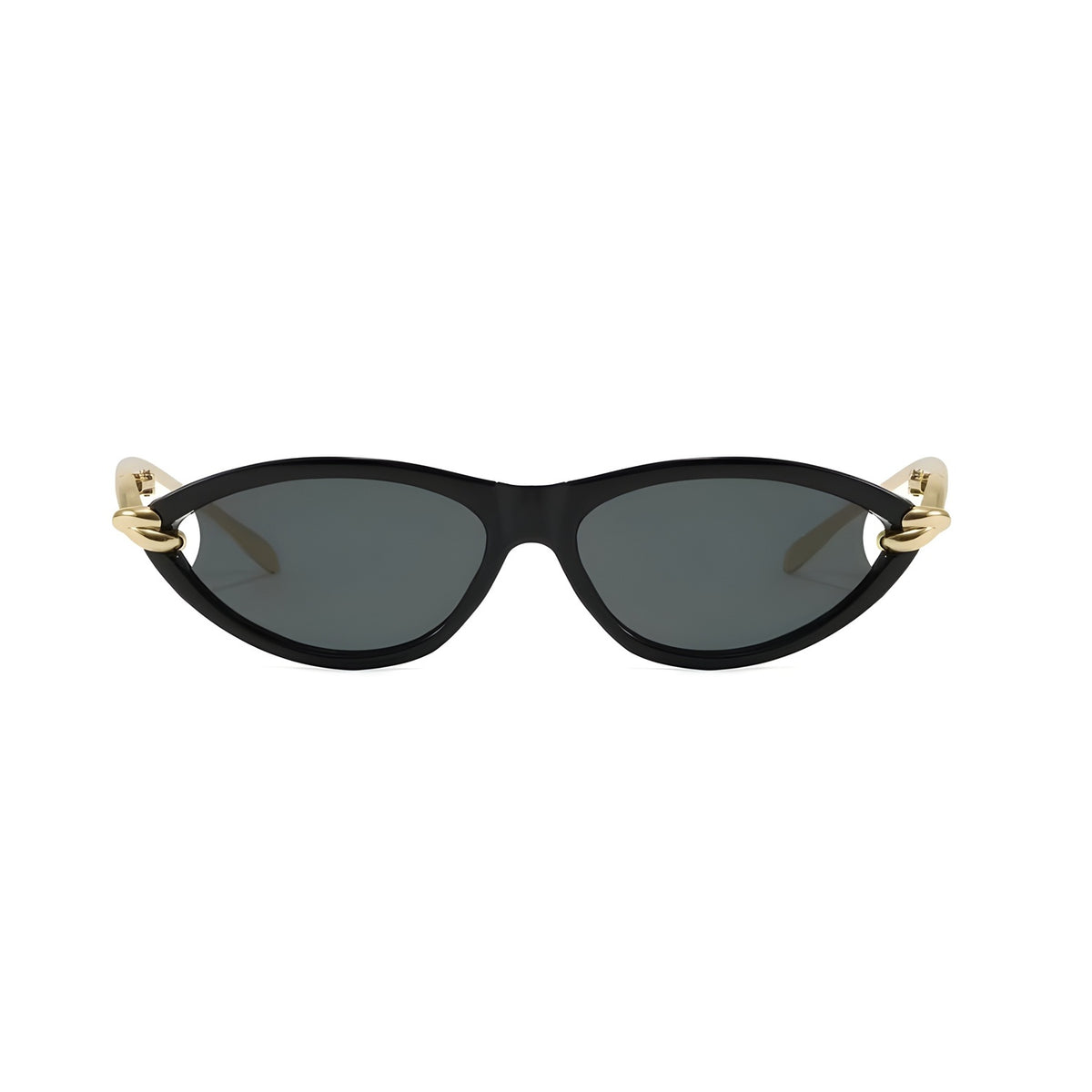 Cavelle | Classic Cat-Eye Metal & PC Sunglasses