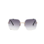 Travertine |Oversized Square PC Sunglasses