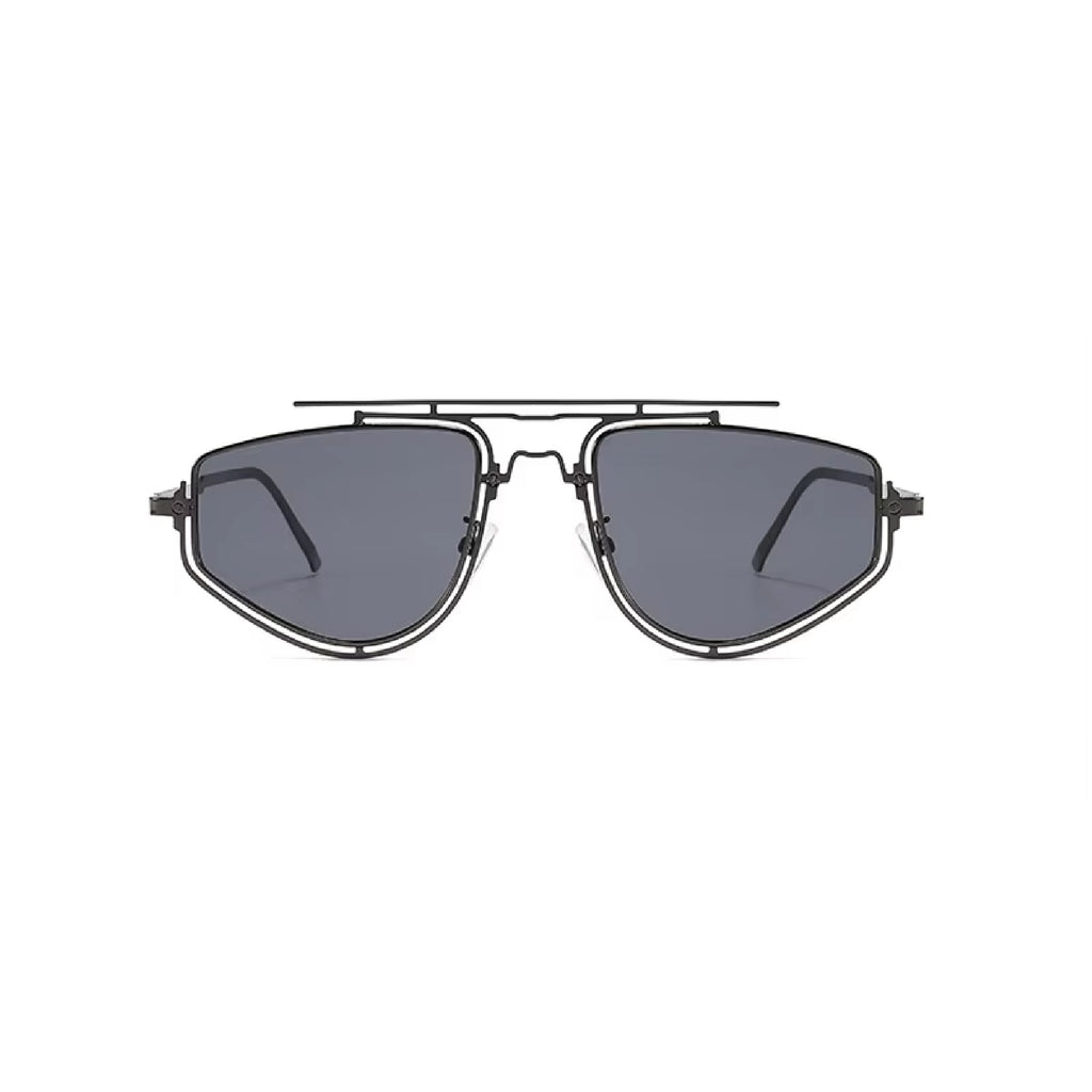 Dakota |Futuristic Navigator Metal Sunglasses