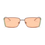 The Visionary |Classic Rectangle Metal Sunglasses