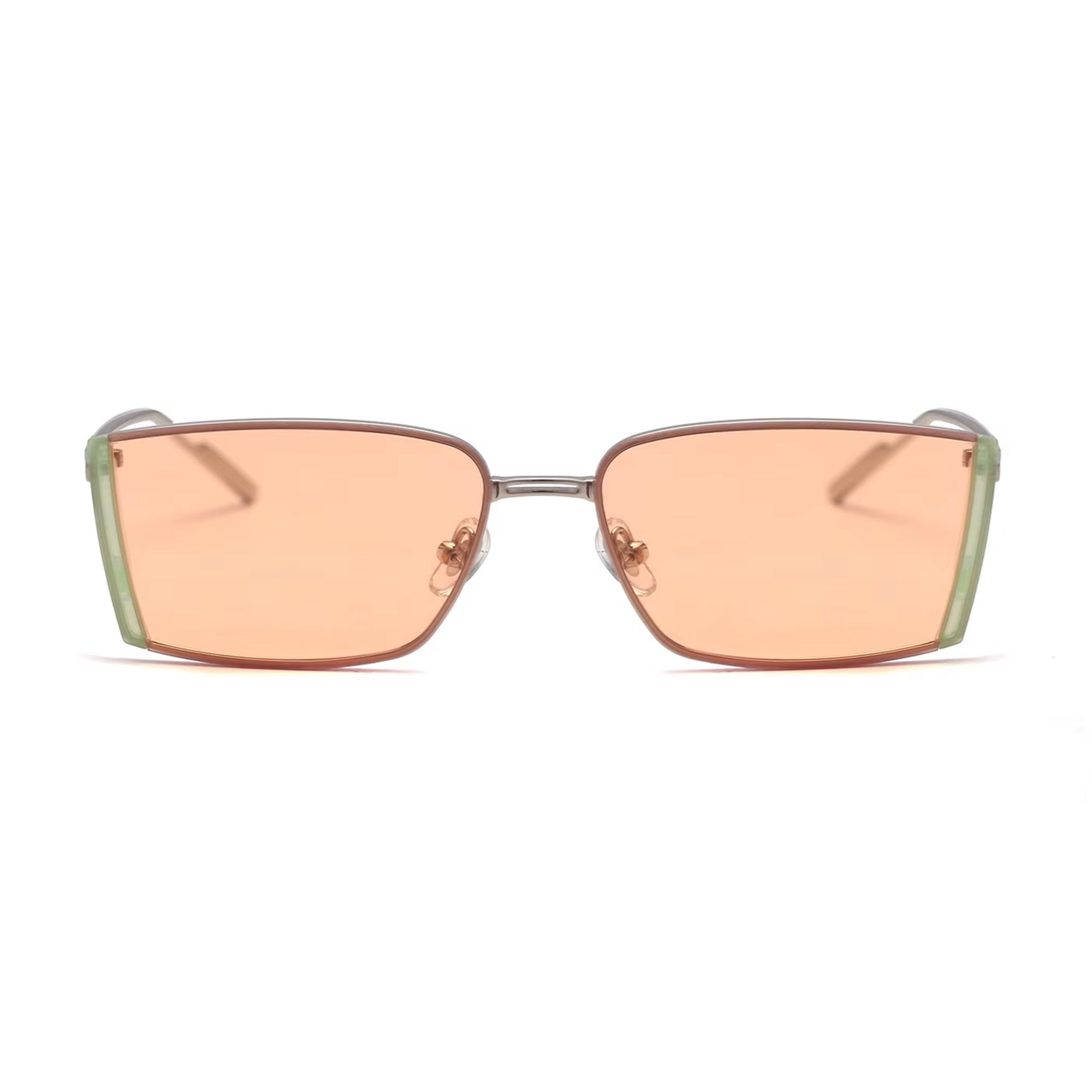 The Visionary |Classic Rectangle Metal Sunglasses