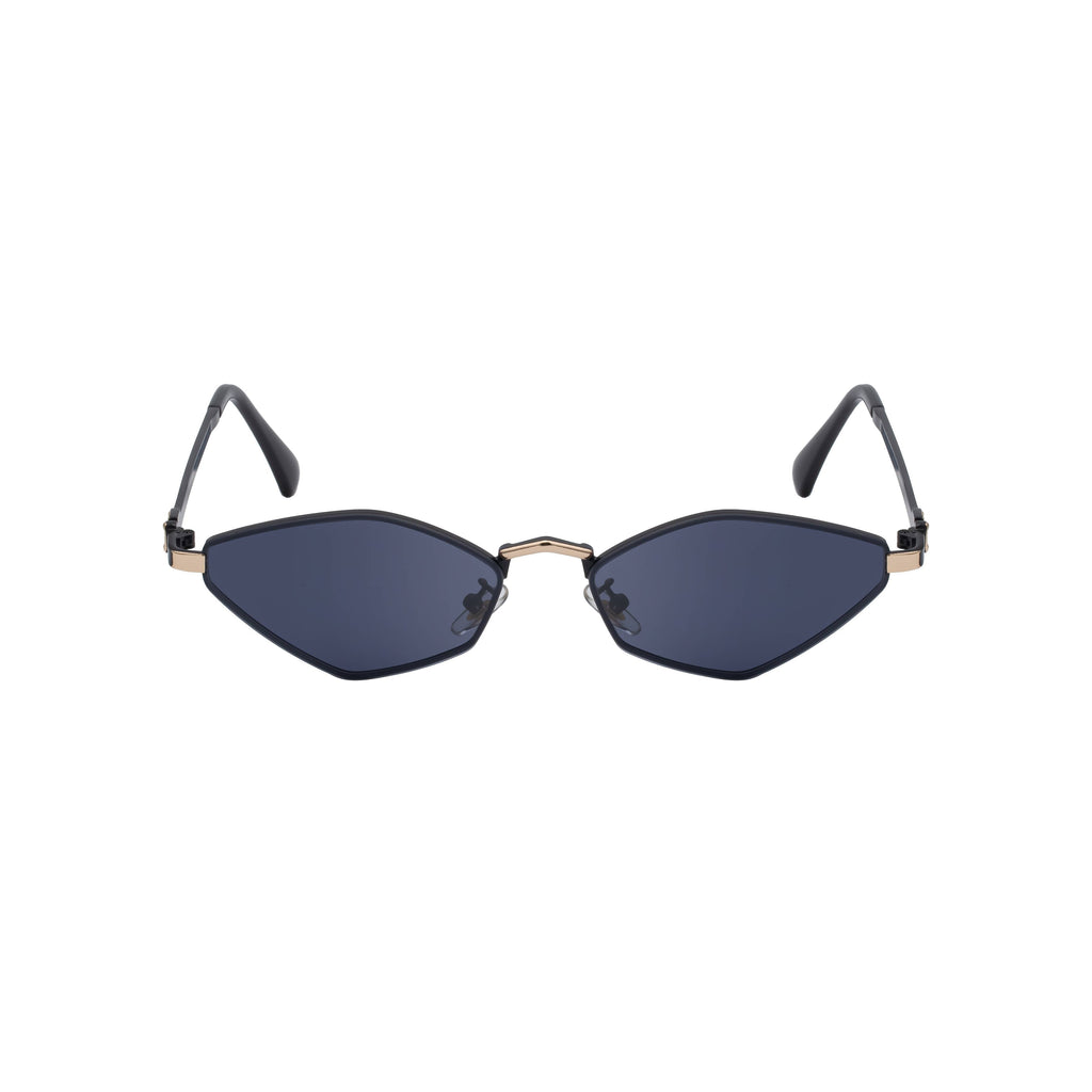 Onyx |Classic Cat-Eye Metal Sunglasses