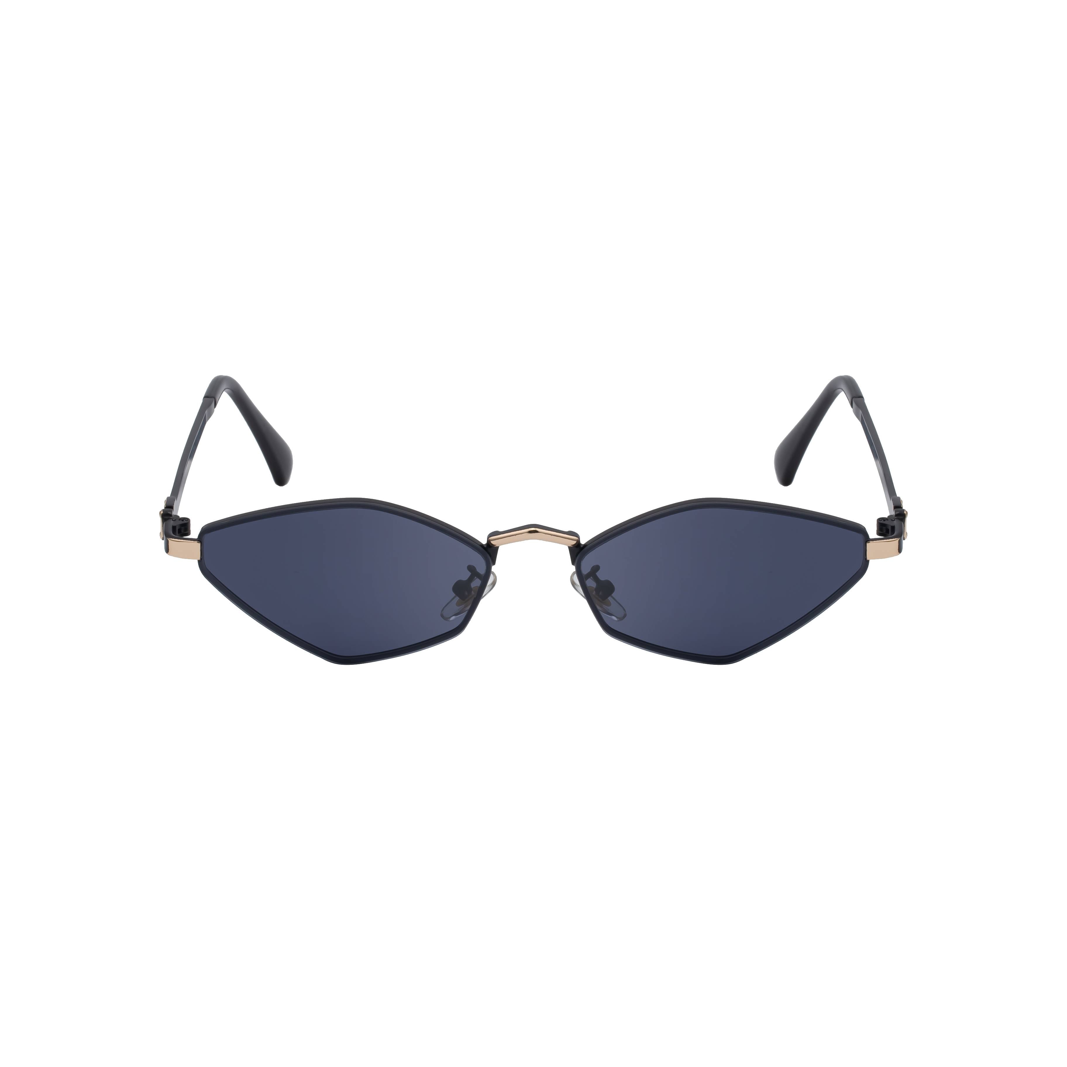 Onyx | Classic Cat-Eye Metal Sunglasses