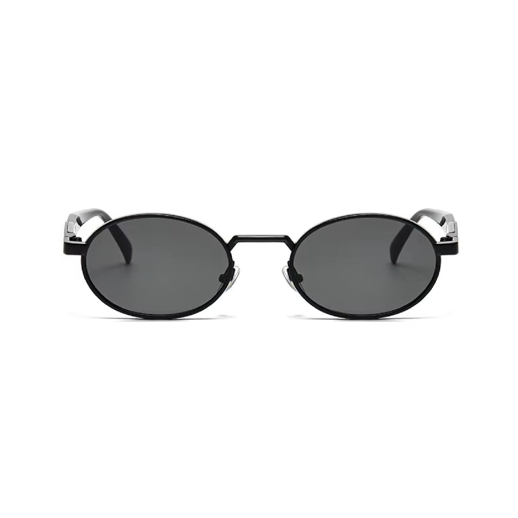 Continuum |Classic Oval Metal Sunglasses