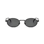 Continuum |Classic Oval Metal Sunglasses