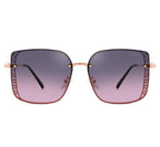 Verona Sunset |Oversized Square PC Sunglasses