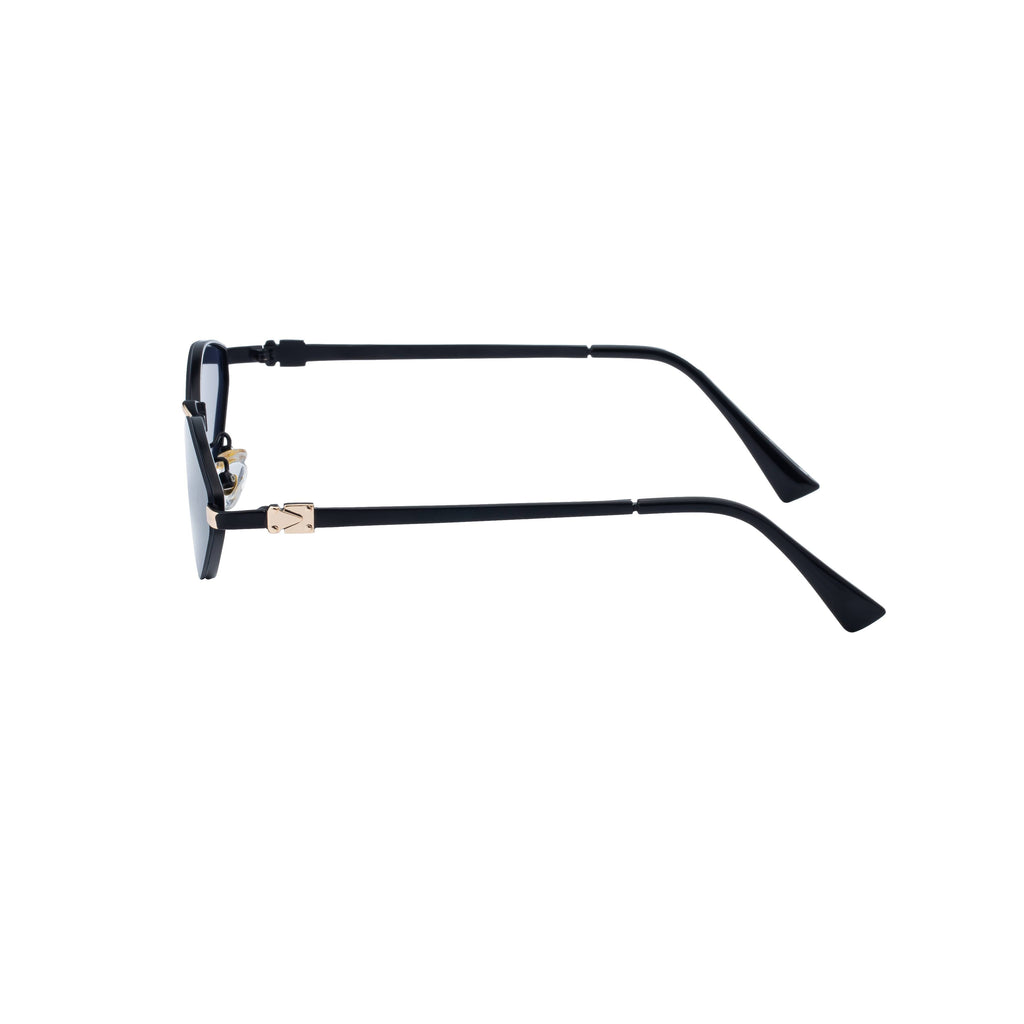 Onyx |Classic Cat-Eye Metal Sunglasses