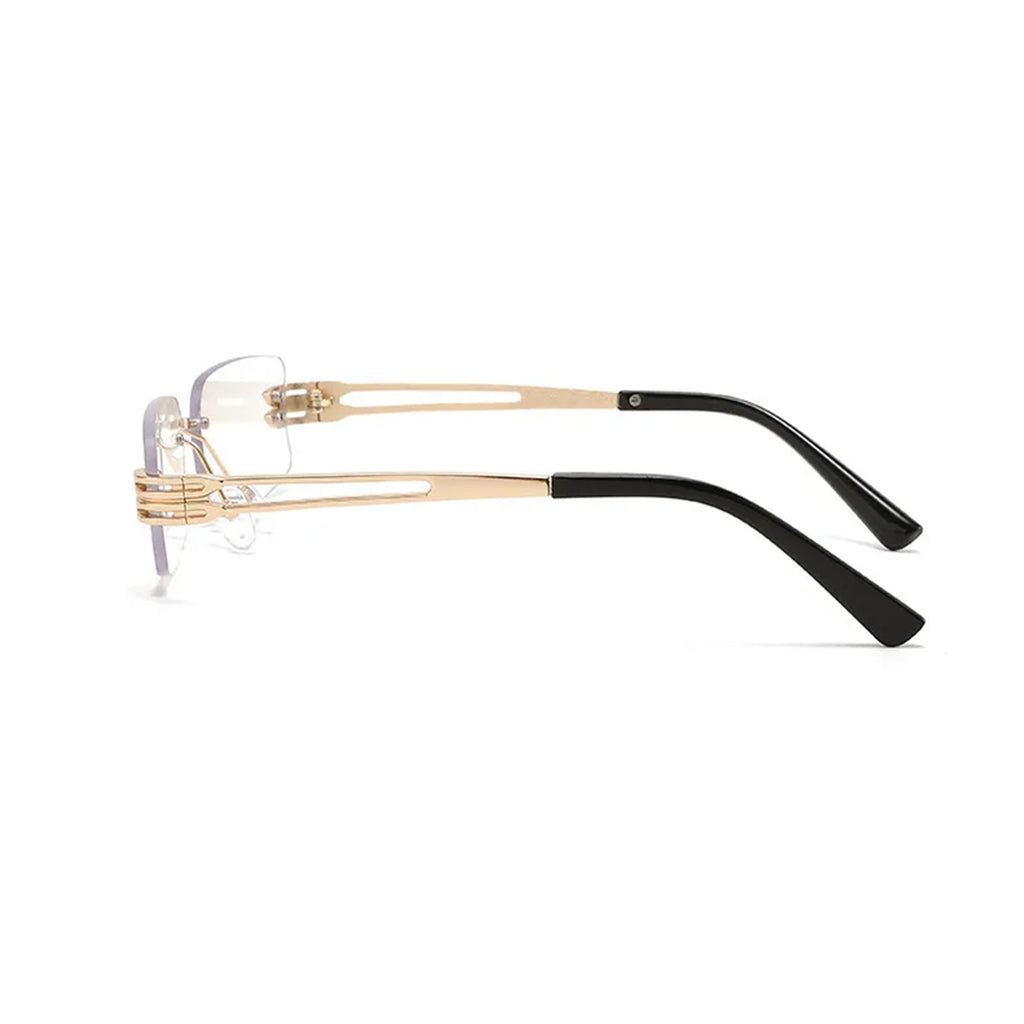 Shift Elio | Photochromic Rectangle Rimless Sunglasses