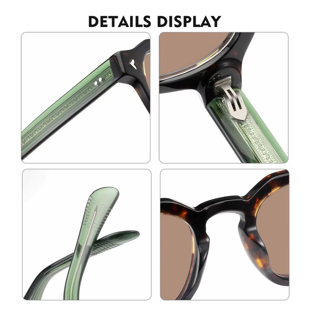 Granite |Classic Square Acetate Sunglasses