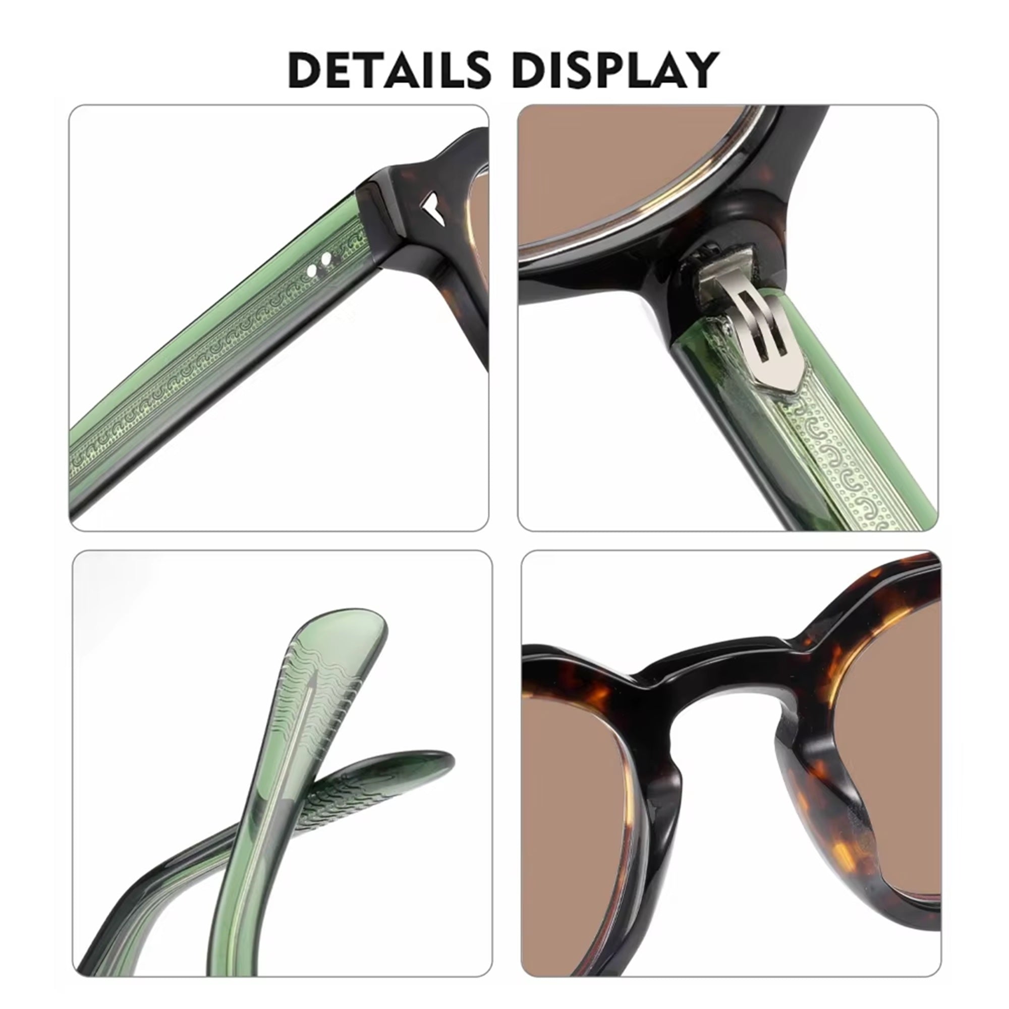 Granite | Classic Square Acetate Sunglasses