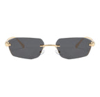 The Craftsman |Classic Rectangle Metal Sunglasses