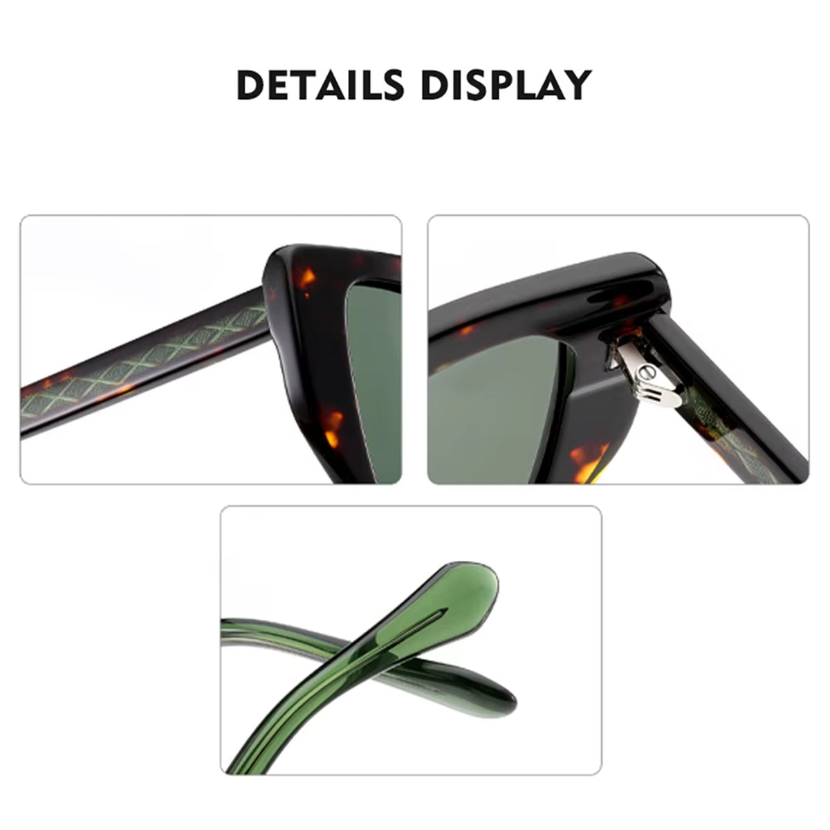 Sable |Classic Cat-Eye Acetate Sunglasses