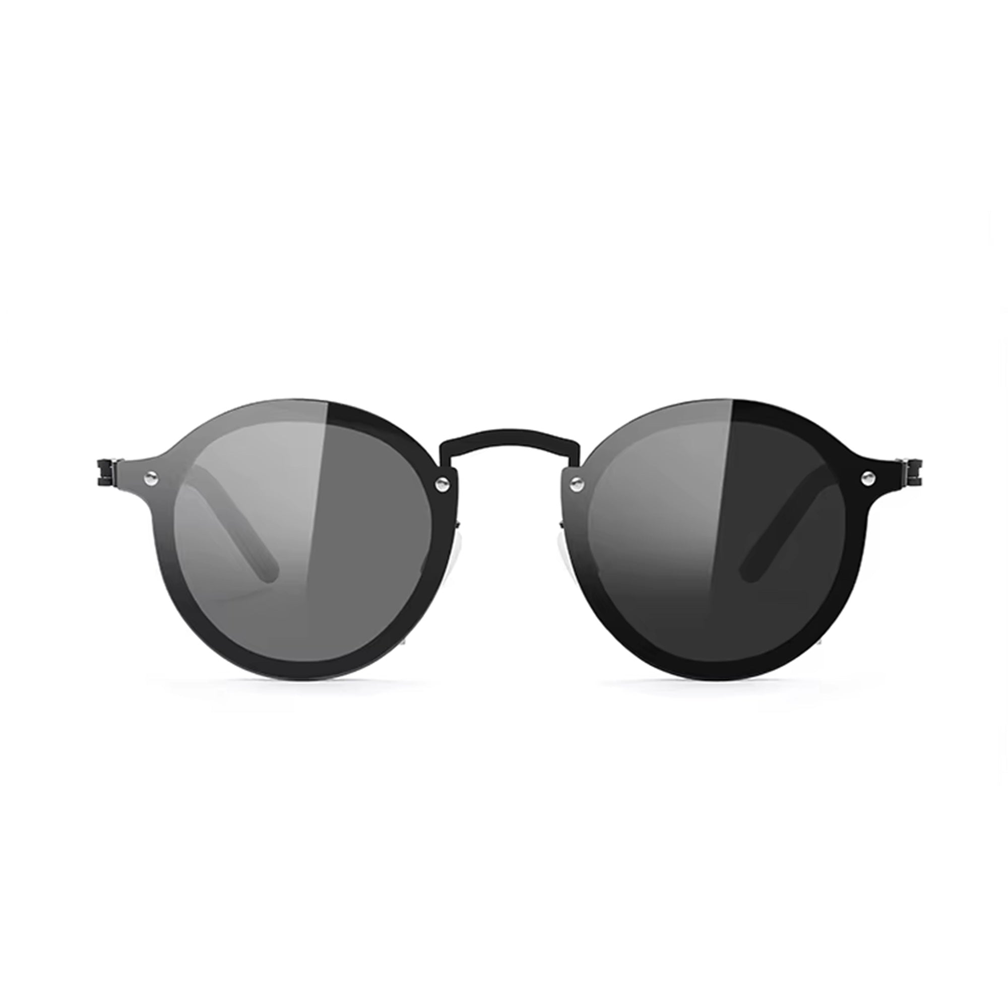 Carnaby |Adjustable Tint Round Metal Sunglasses