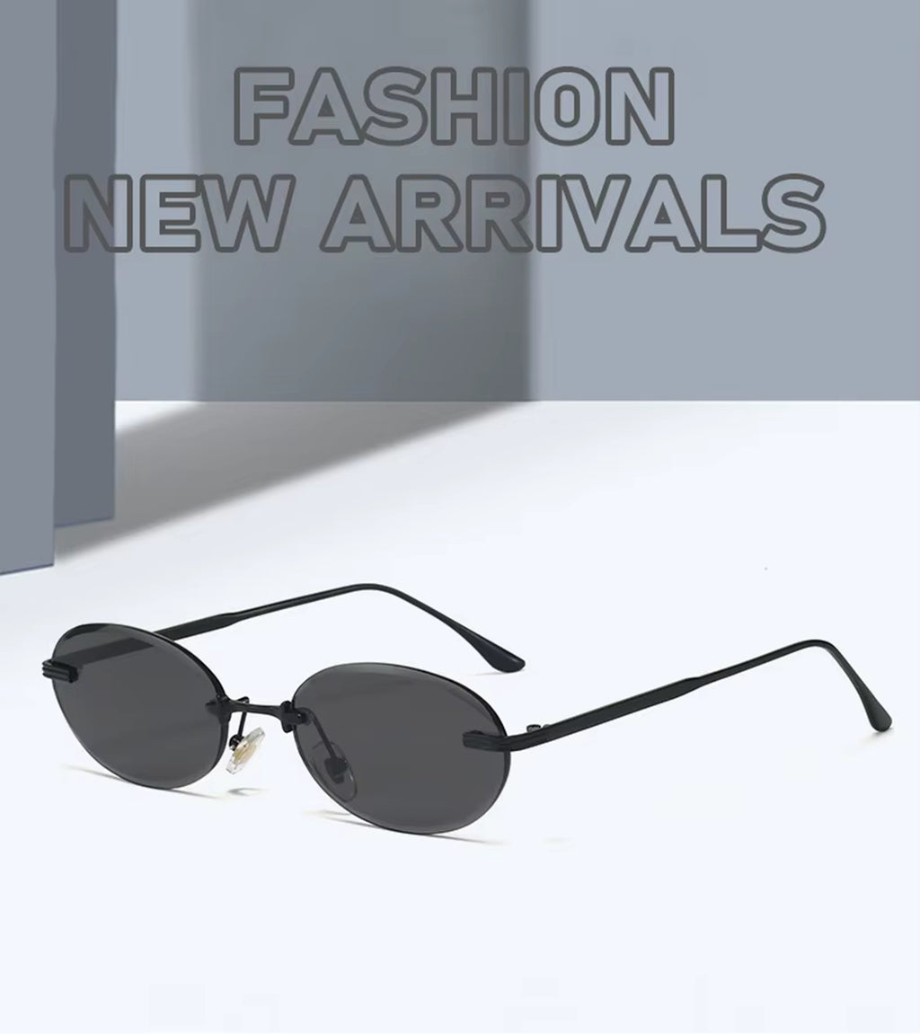 Jasper |Classic Oval Metal Sunglasses