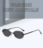 Jasper |Classic Oval Metal Sunglasses