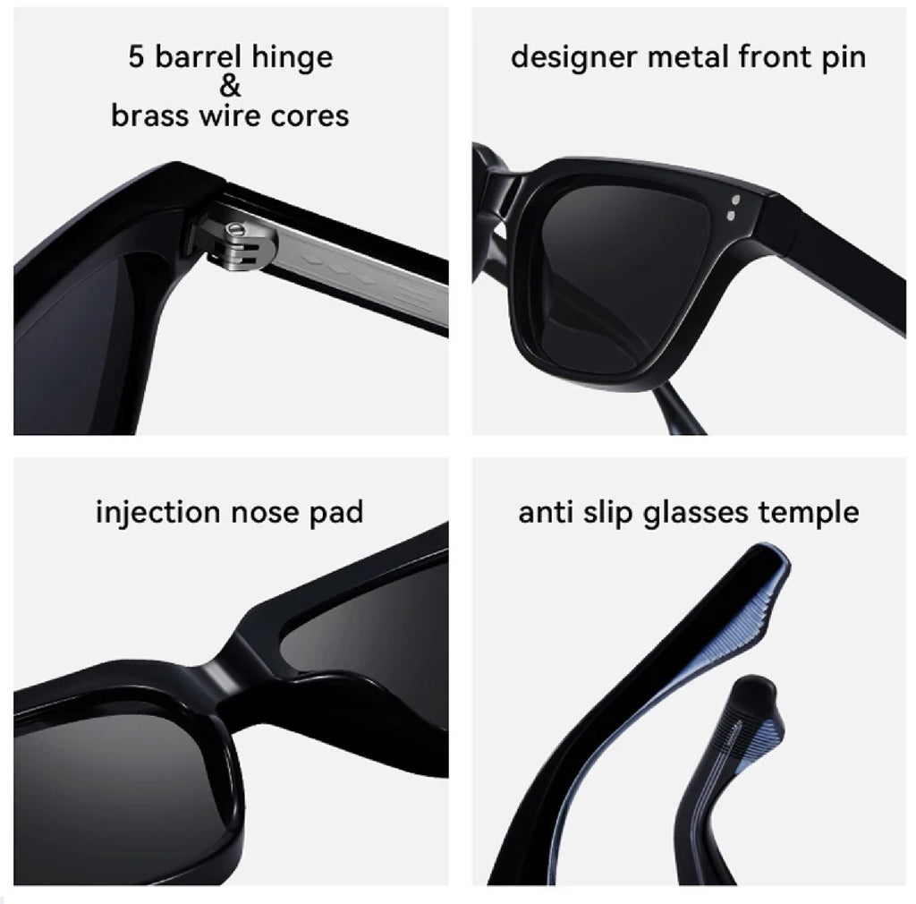 Davenport |Classic Square PC Sunglasses