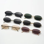 Jasper |Classic Oval Metal Sunglasses