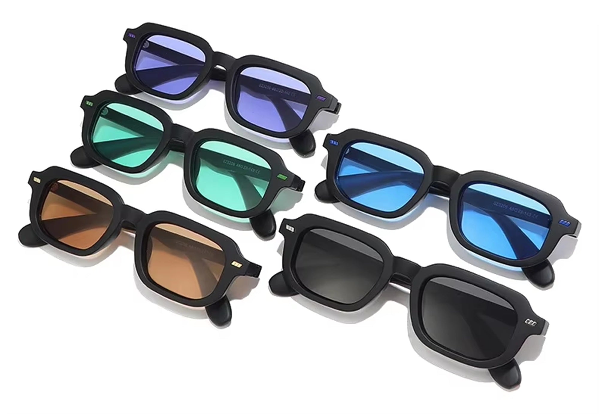 Zurich |Fashion Rectangle PC Sunglasses