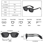 Zurich |Fashion Rectangle PC Sunglasses