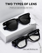 Davenport |Classic Square PC Sunglasses