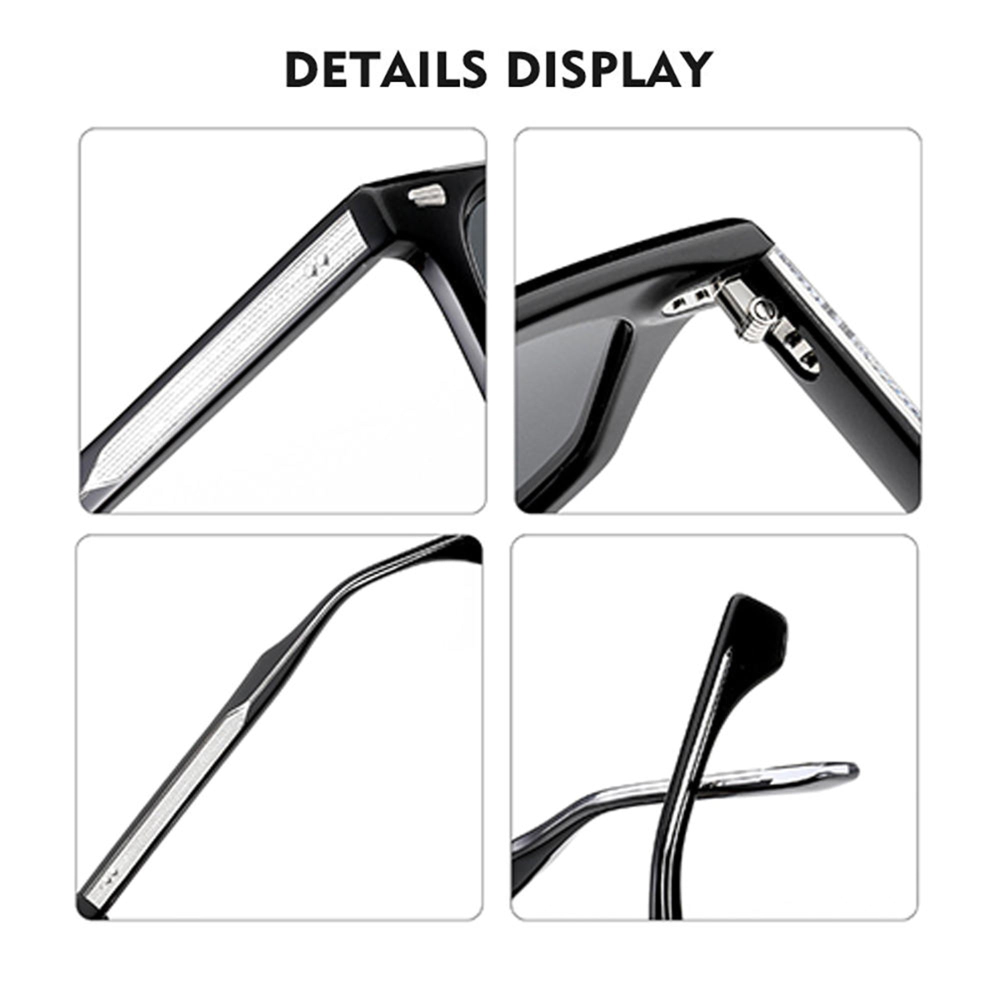The Magnate |Classic Square Acetate Sunglasses
