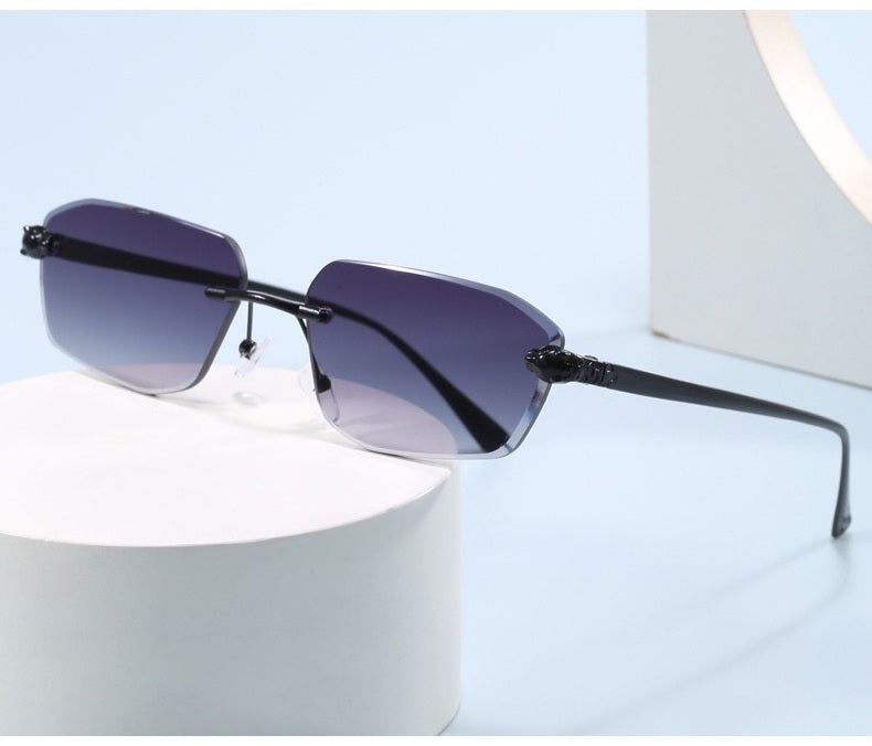 The Craftsman |Classic Rectangle Metal Sunglasses