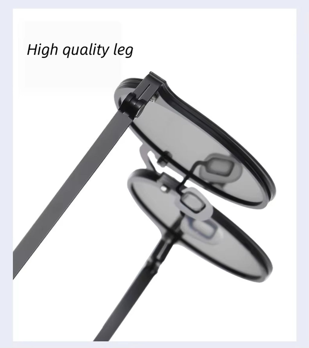 Carnaby |Adjustable Tint Round Metal Sunglasses