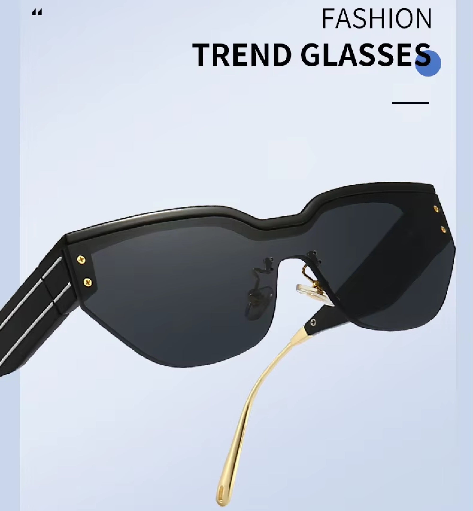 Ember | Futuristic Cat-Eye PC Sunglasses