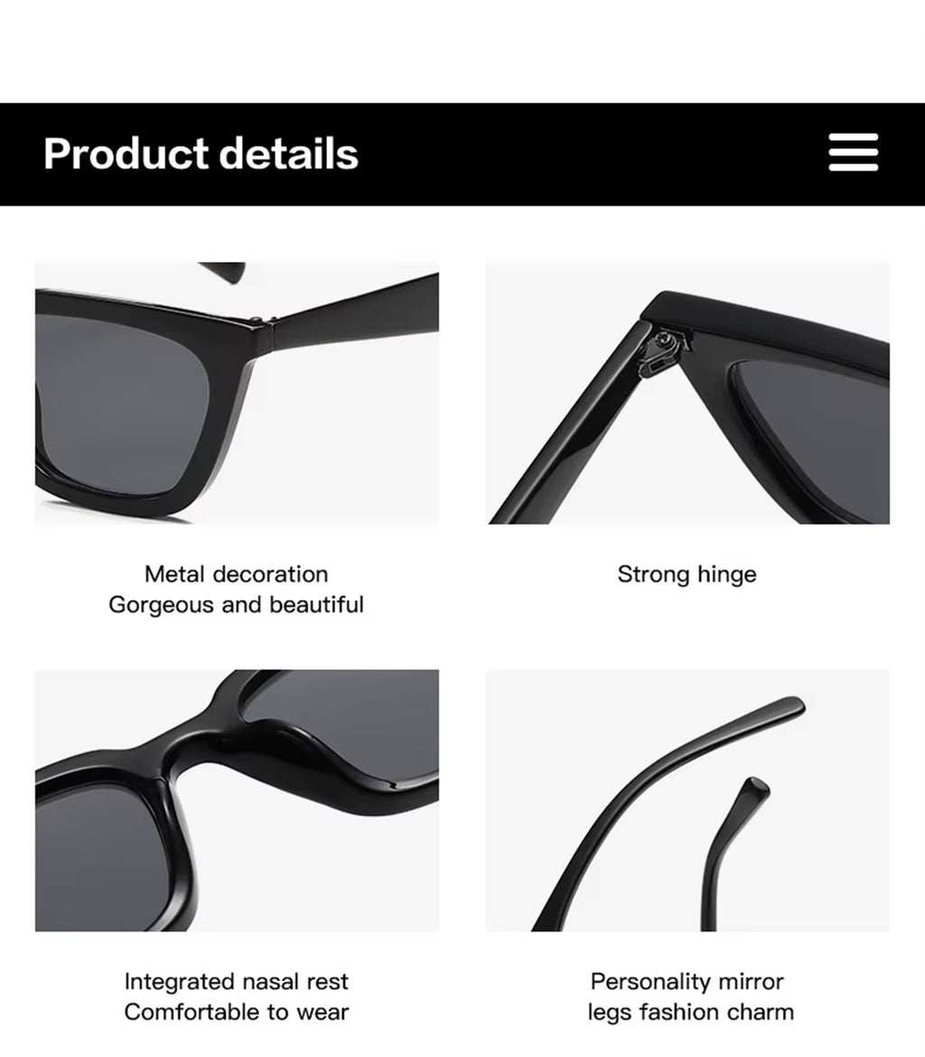 Zephyr | Classic Cat-Eye Acetate Sunglasses