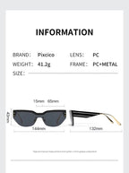 Ember | Futuristic Cat-Eye PC Sunglasses