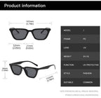 Zephyr | Classic Cat-Eye Acetate Sunglasses