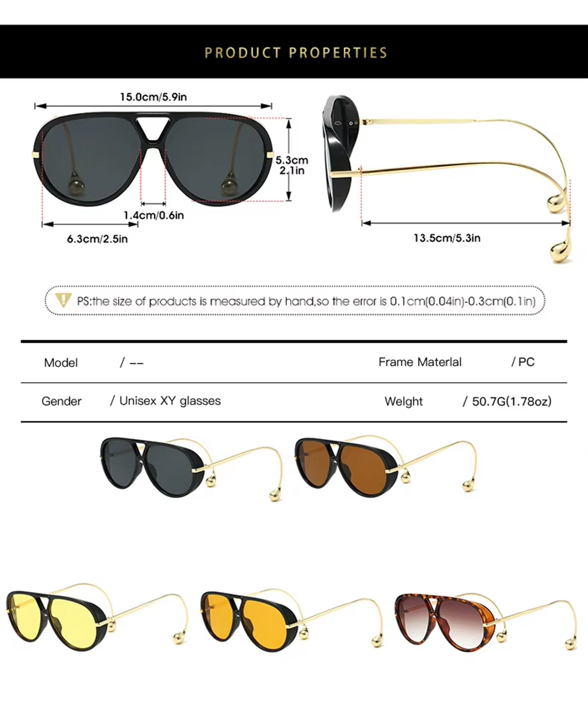 Meridian |Fashion Navigator PC Sunglasses