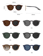 Halo |Adjustable Tint Round Metal Sunglasses