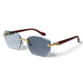 Shift Orion | Photochromic Rectangle Rimless Sunglasses
