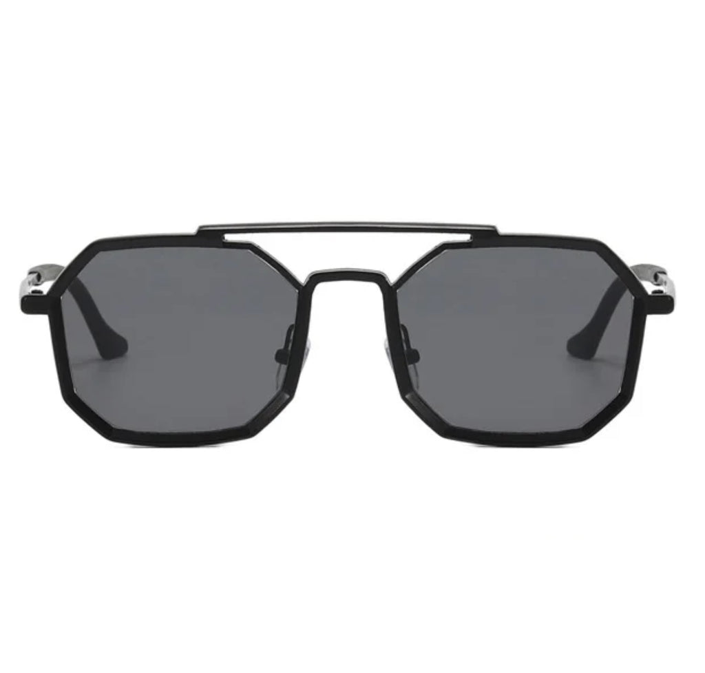 Bering |Retro Vintage Navigator Metal Sunglasses