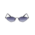Onyx |Classic Cat-Eye Metal Sunglasses