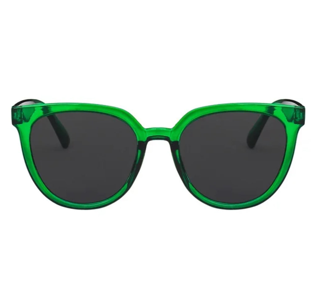 Topaz |Oversized Retro Round PC Sunglasses