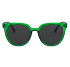 Topaz |Oversized Retro Round PC Sunglasses