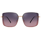 Verona Sunset |Oversized Square PC Sunglasses