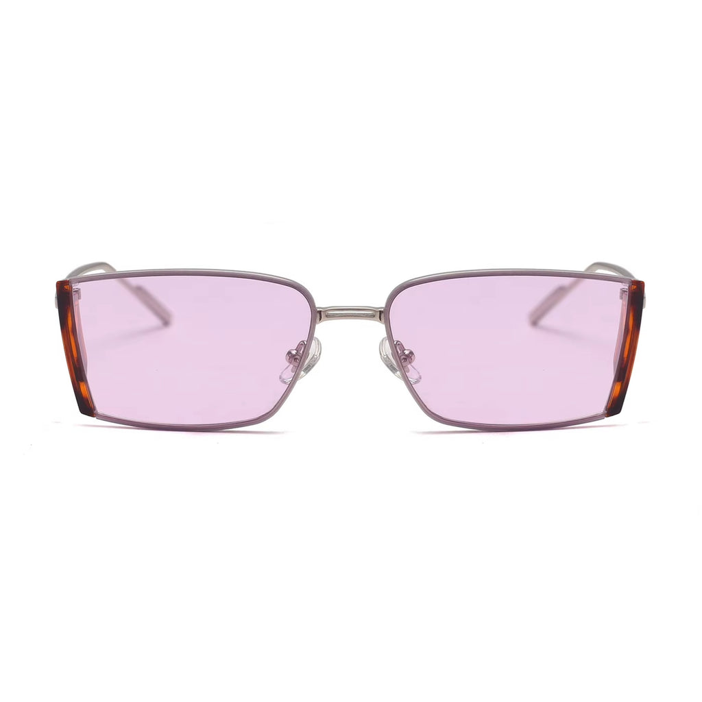 The Visionary |Classic Rectangle Metal Sunglasses