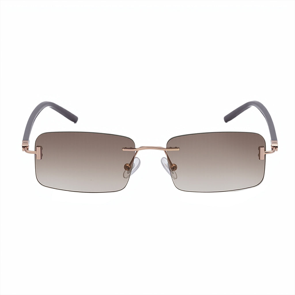 Belgrave |Classic Rectangle Metal Sunglasses