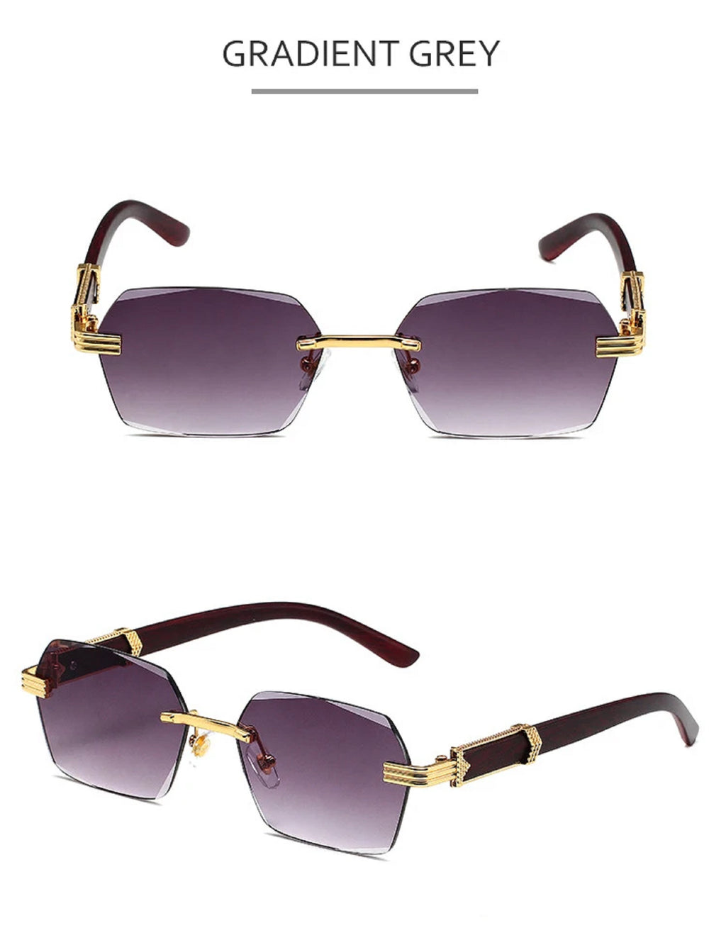 Cobalt |Classic Rectangle PC Sunglasses