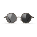 Citrine |Adjustable Tint Round Metal Sunglasses