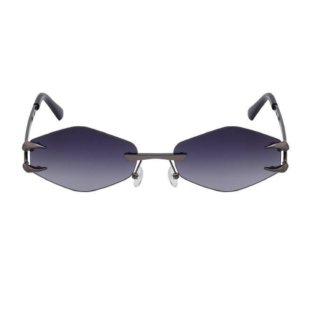 Flux |Futuristic Hexagonal Metal Sunglasses